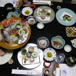 御やど 清水屋 - 夕食　夫婦膳