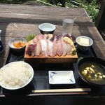 さんぺい - 本日の刺身定食