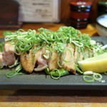 やきとり 正や - 丹波地鶏ももタタキ