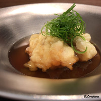 祇園 にし - くもこと餅の揚げ出し