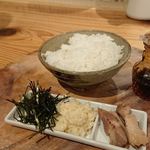 自家製麺 うろた - わさびご飯。