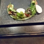 坐忘林 - 胡瓜の  木立ち 和え  ｷｭｰｶﾝﾊﾞフォレストサラダ