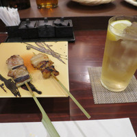 名古屋コーチン 堀江 - ジョニーウォーカー12年　ハイボール