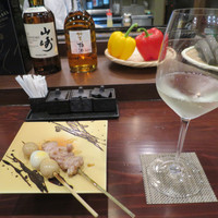 名古屋コーチン 堀江 - ルバイヤート甲州 シュール・リー　勝沼
