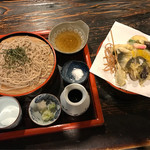 飛騨そば 小舟 - 鮎天ざるそば　税込2,120円