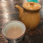 飛騨そば 小舟 - そば湯