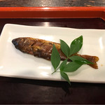 飛騨そば 小舟 - あまご甘露煮　税込570円