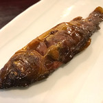 飛騨そば 小舟 - あまご甘露煮　税込570円