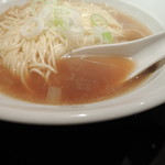 自家製麺 伊藤 - 【再訪】比内鶏そばのスープ