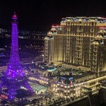 Conrad Macao Cotai Central‎ - お部屋の窓から見える景色（夜）