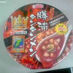 お食事処　しんでん - 勝浦タンタンメンのカップ麺です。帰りにコンビニで購入