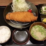 ふくとん - 2017/7 厚切りとんかつ定食1500円