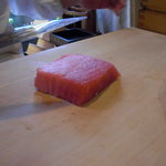 陸女鮨 - 厳選素材 其の一 "塩竃ひがしもの"塩竃産ばち鮪。