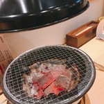 Yanagi gochoume sanbanchi - 炭火です。七輪です。