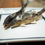 柳家 - 馬瀬川の鮎の塩焼き