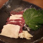 旨唐揚げと居酒メシ ミライザカ - 馬刺し