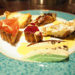 プールトワ - ランチコース 1820円 のデザート6種盛り合わせ