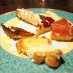 プールトワ - ランチコース 1820円 のデザート6種盛り合わせ