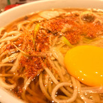 味奈登庵 - 肉南蛮そばには唐辛子だ！   
      ブチまけろ！  #BCMKR! 