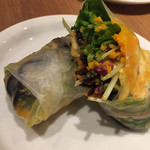 コウソカフェ ビオライズ - 野菜の生春巻き