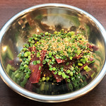 ホルモンちゃんスケ - ハツ刺(480円)