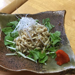 ほろほろ鶏の皮ポン酢