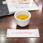 茶母 - おしぼりには「Korean Dining 李朝園」