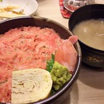 Shunsai KAWANA - 料理写真:1708_Shunsai KAWANA -旬菜かわな- Cikarang_ネギトロ丼(小)＠70,000Rp 