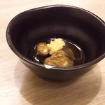 Shunsai KAWANA - 1708_Shunsai KAWANA -旬菜かわな- Cikarang_付き出し(奈須の揚げびたし)