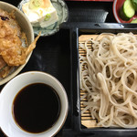 Sukagawa - ミニ天丼と蕎麦 650円は安すぎ