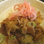 すき家 - 最後は牛丼に