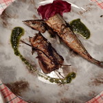 オステリア・デル・オルソ - 新秋刀魚（サンマ）のコンフィ