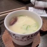 大福 - 茶碗蒸しは口休め替わりにいただきました。