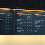 Pacific Coffee - メニュー①