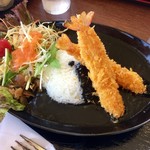 みはらし食堂 - エビフライカレー ¥850