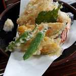 岩瀬の清水そば - 天ぷら