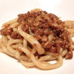 Giglio - パスタ+前菜+デザート 1680円 の岩手産白金豚を白ワインで煮込んだソース シエナ伝統のパスタ ”イ・ピーチ”