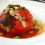 カシュ カシュ - お肉料理 「登米産パプリカの肉詰め」