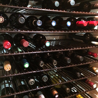 We also have a wide selection of wine and champagne.