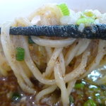 麺屋 菜々兵衛 - つけ麺の麺を浸け汁に・・・