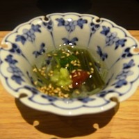 寿斗 ふかがわ - じゅんさいの酢の物