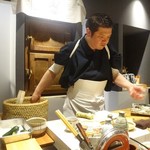 Sushi Fukagawa - ご主人