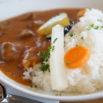 里山きさら - カレーにはシカがゴロゴロ