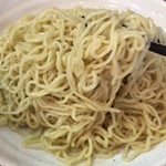 麺工房太田亭 - 醤油つけ麺 麺リフト