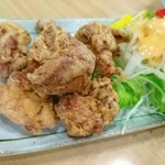 Resutoran Hinai Dori - 比内地鶏唐揚げ（もも肉と胸肉）@1,000