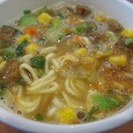 ファミリーマート - コク旨熟成味噌ラーメン、接写。