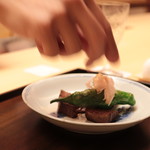 木山 - ●フィレ肉 鷹ヶ峰唐辛子炭焼き