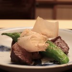木山 - ●フィレ肉 鷹ヶ峰唐辛子炭焼き