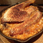 ビストロヤナギハラ - カスレ（鴨コンフィ・ソーセージ・豚バラ）