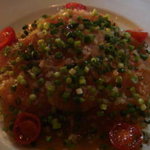 ラ・ベットラ・ダ・オチアイ - ノルウェイ産サーモンの自家製マリネサラダ